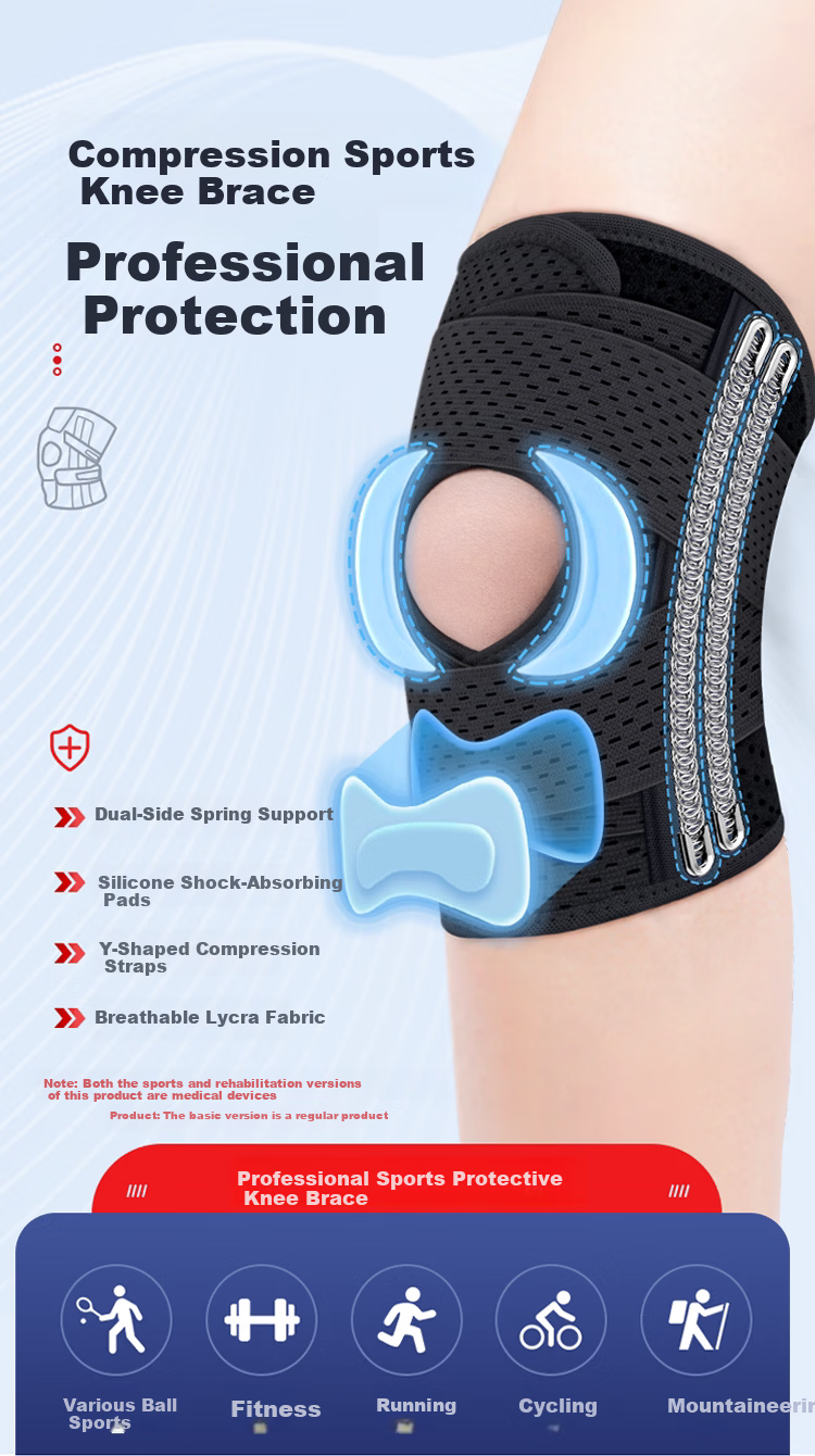 KYOLENS Knee Brace for Arthritis Meniscus Injury Prevention Sports Medical Synovial Fluid Patellar Ligament Pain Relief for Men and Women Running 2