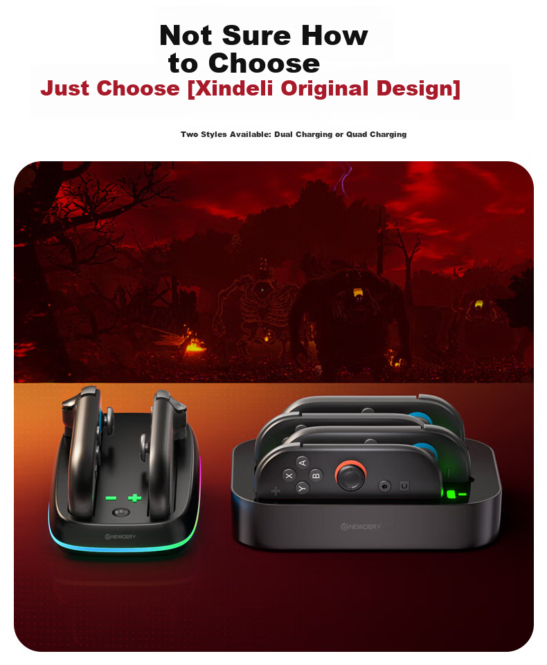 NEWDERY Nintendo Switch 2 Screen Casting Cable Portable Dock NS Expansion Dock Converter TV Connection Cable OLED Video Adapter 2nd Generation Gaming Handheld Accessory 3