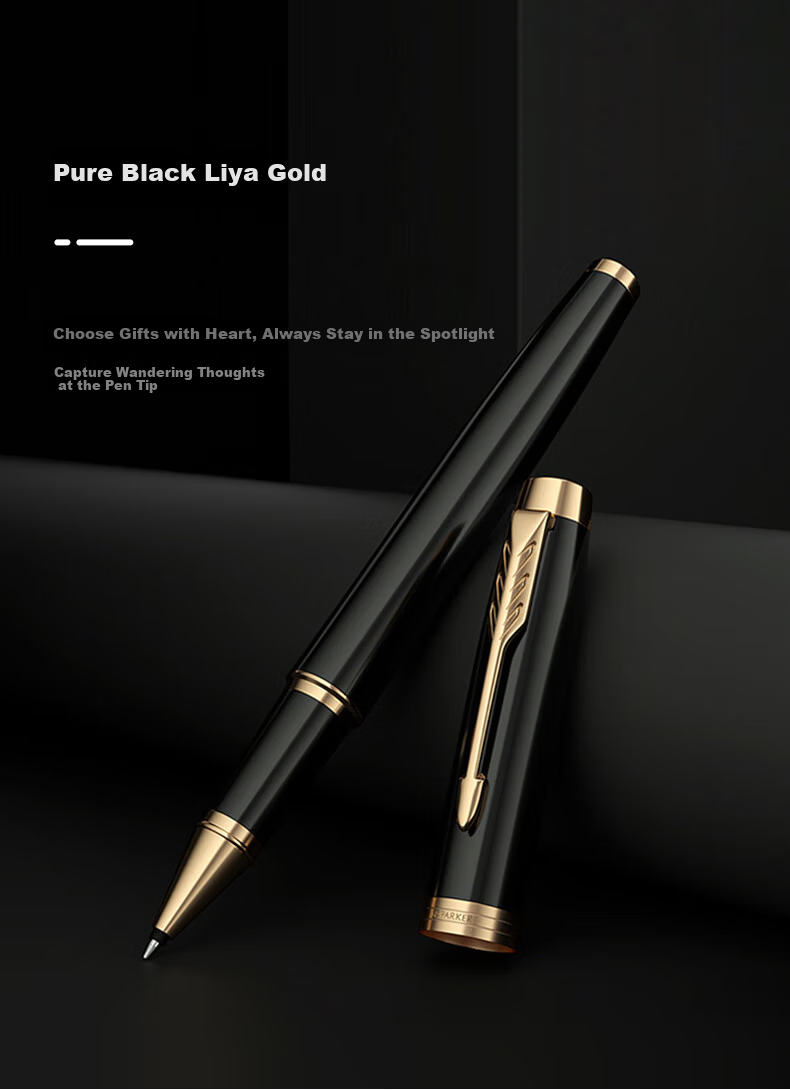 PARKER IM Phantom Black Blue Ballpoint Pen 3