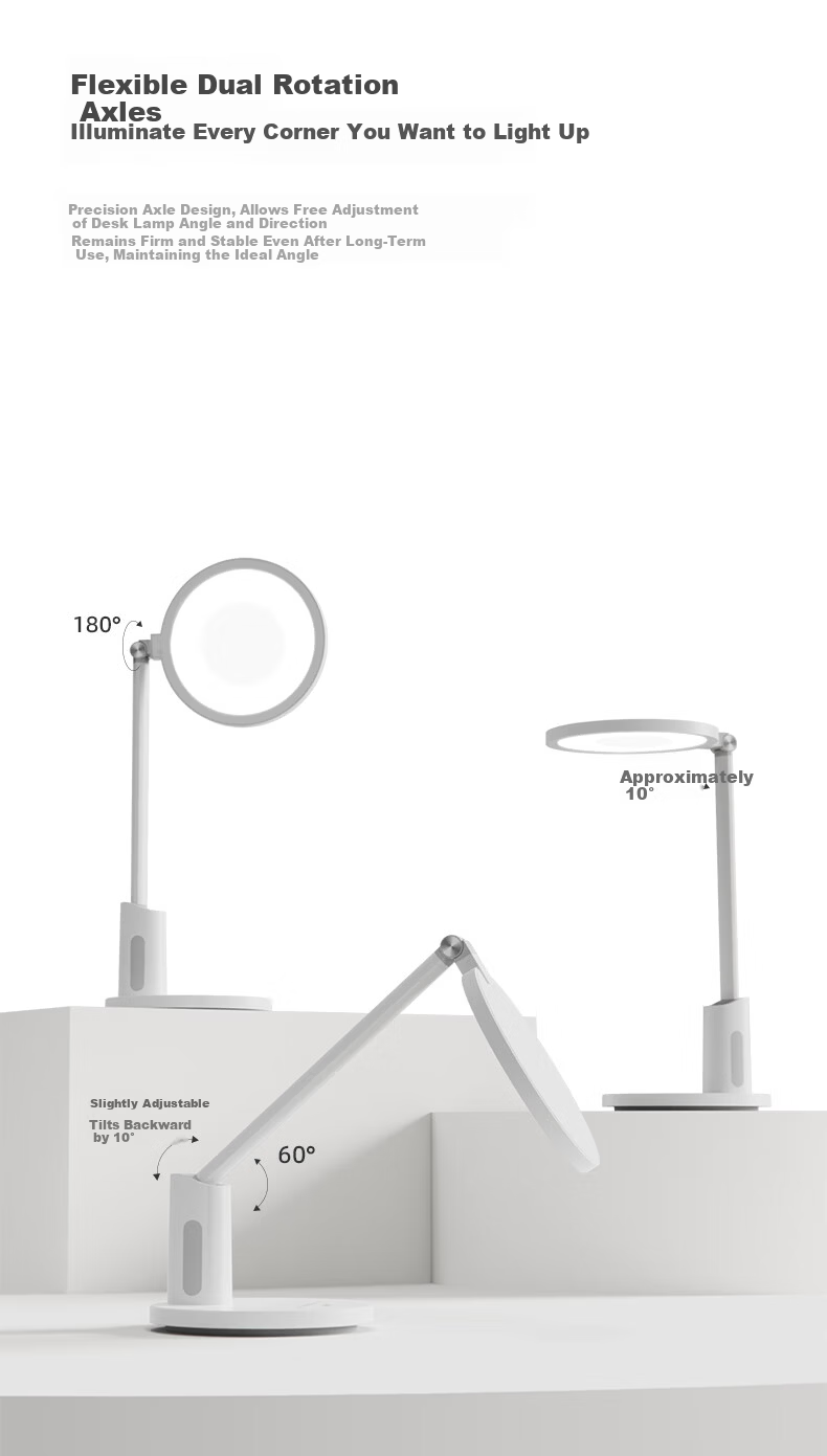 Haoshili AAAA-Grade Eye Protection Lamp, Full Spectrum, for Children And Students, Bedroom Reading And Writing Desk Lamp, H9 19