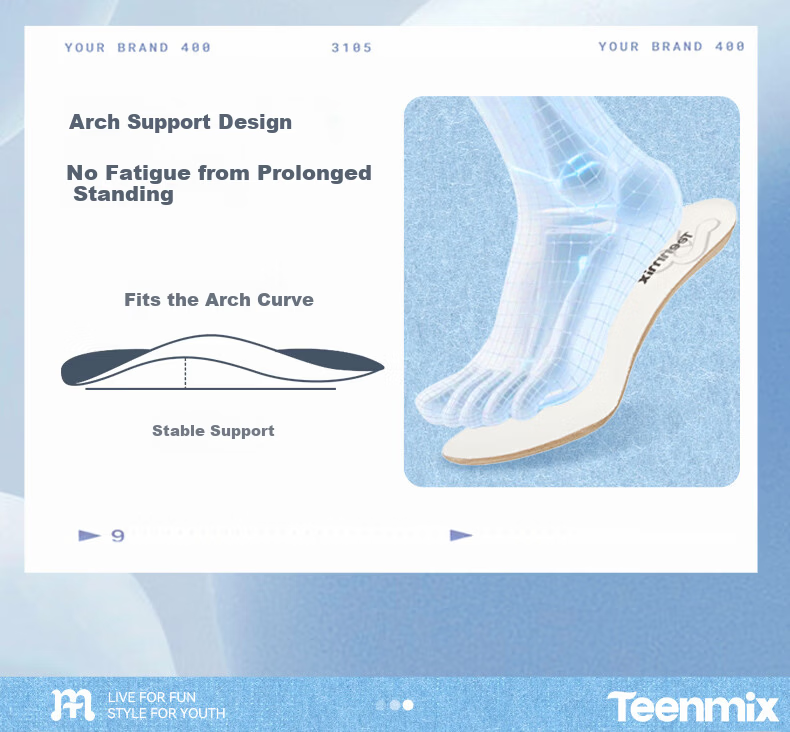 TEENMIX Agande Training Shoes Women Casual Shoes Double Shoelaces Women's Shoes 2026 Spring New 9