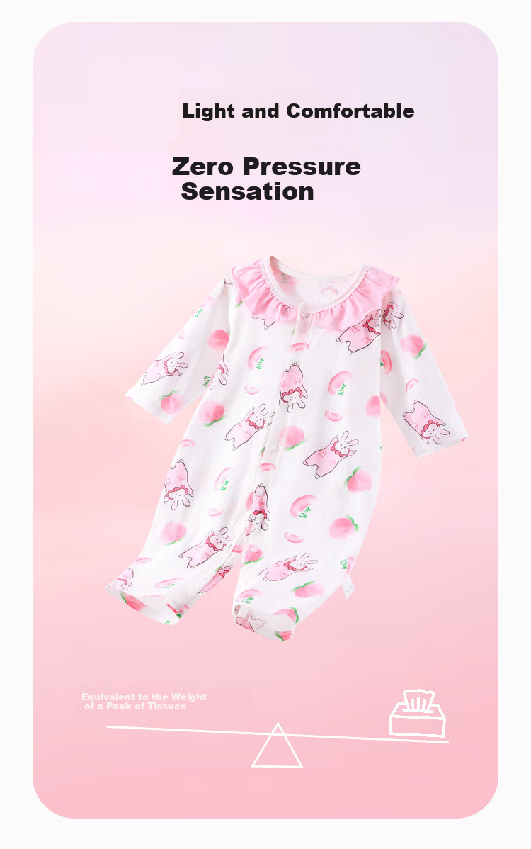DEESHA Baby Romper Newborn Spring Summer Long Sleeve Bodysuit Unisex Infant Four Seasons Cotton Clothing 1
