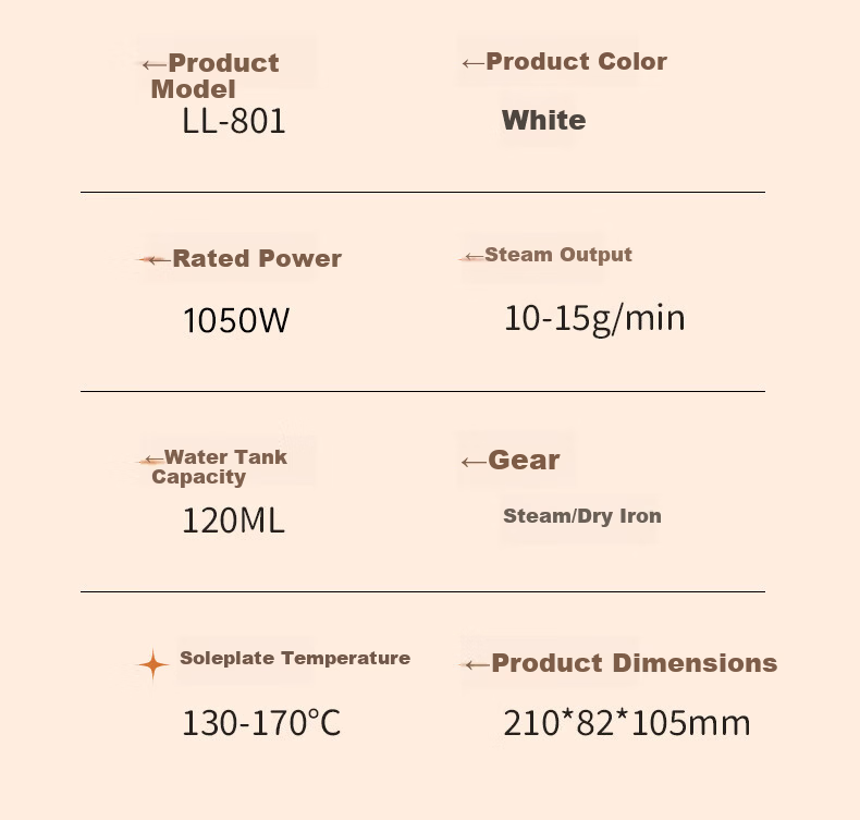 CHIGO Handheld Garment Steamer Electric Iron Home Use 45g/min High-Pressure Large Steam 150ml Water Tank Travel Portable Small Clothes Steamer Ironing Machine Gift 8063 13