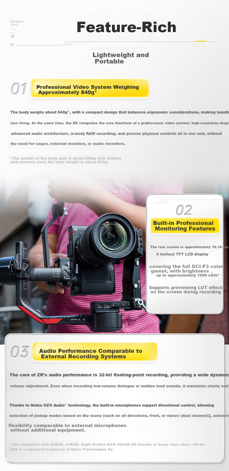 Nikon ZR 50mm f/1.8 S Full-Frame Cinema Camera Special Edition Gift Box Mirrorless Kit JD Exclusive Gift Set Film Camera Portrait Street Photography 9