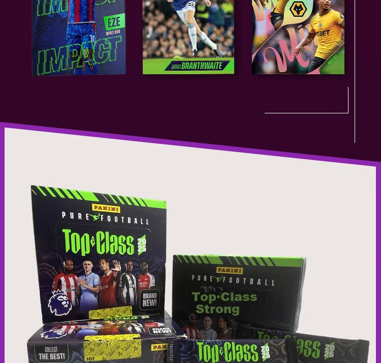 PANINI 2025 FIFA TOP CLASS Classic Retail Single Pack (8 Cards) 11