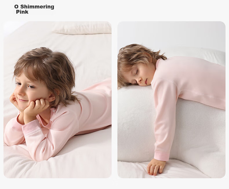 Beitais Kids Thermal Base Layer Shirt Spring Autumn Boys Girls Warm Ginger Heat Baby Single Warm Top Autumn Wear 28