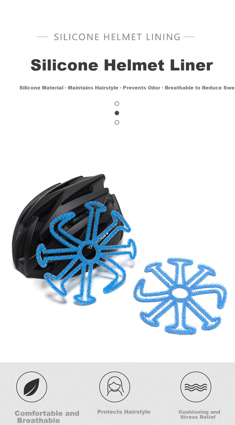 Forever Outdoor Cycling Helmet Liner Pad Ventilated Breathable Hair-Friendly Universal 1