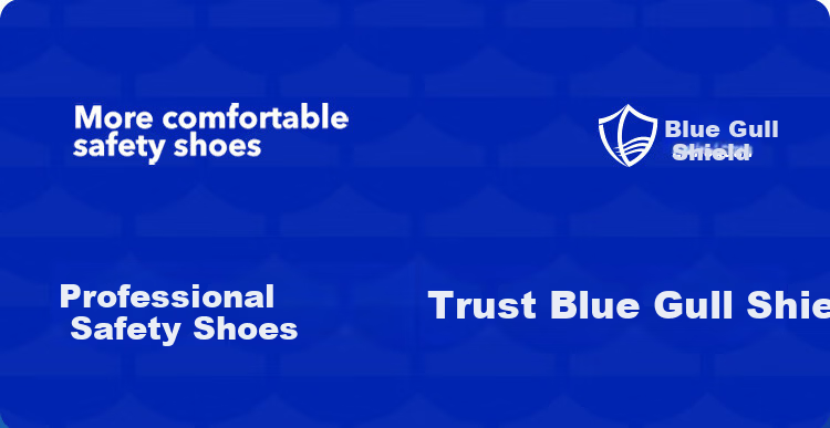 BlueOwl Shield Men's Labor Protection Shoes Welding Anti-Smash Toe Anti-Puncture Safety Soft Sole Lightweight Work Shoes D229YW-1 Size 45 2