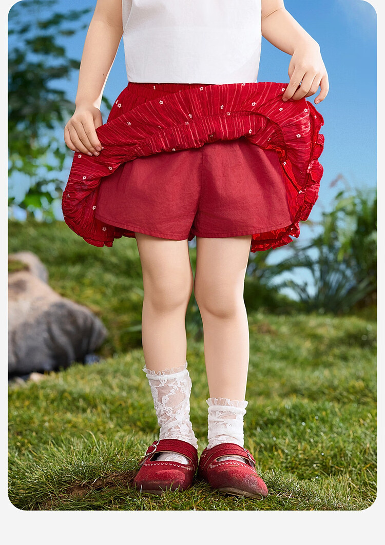 ASK JUNIOR Vintage Children's Dress Summer Toddler Polka Dot Skirt Girls Half Skirt Ruffled Princess Dress 19