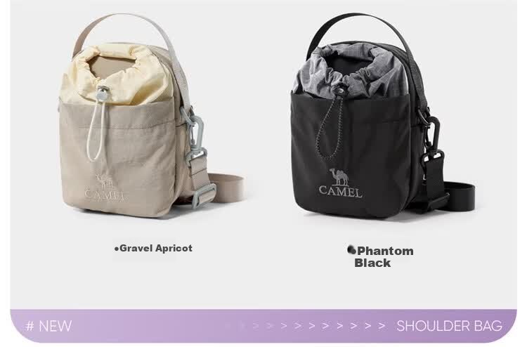 CAMEL Fashion Lightweight Outdoor Hiking Crossbody Shoulder Phone Bag Portable Lightweight Water Bottle Bag 576BB35022 6