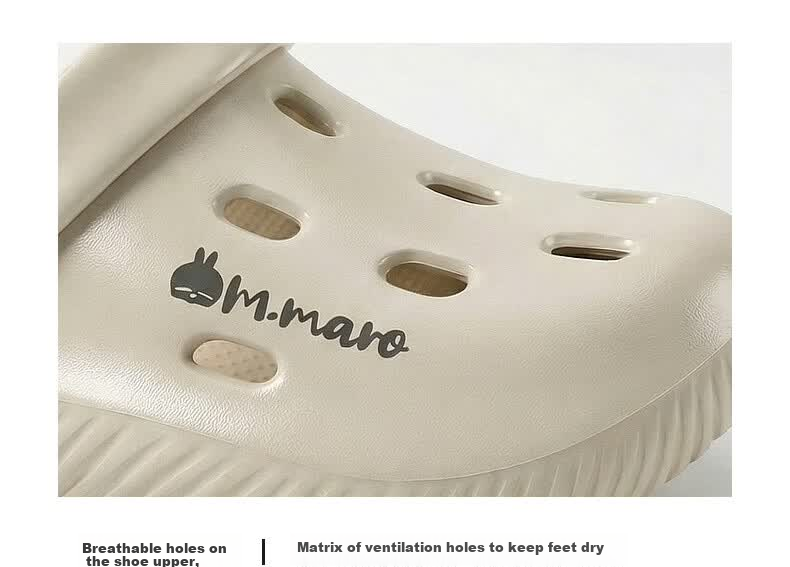 MashiMaro Unisex Couple Thick Sole Sports Sandals Outdoor Non-Slip Beach Slippers MW220 8