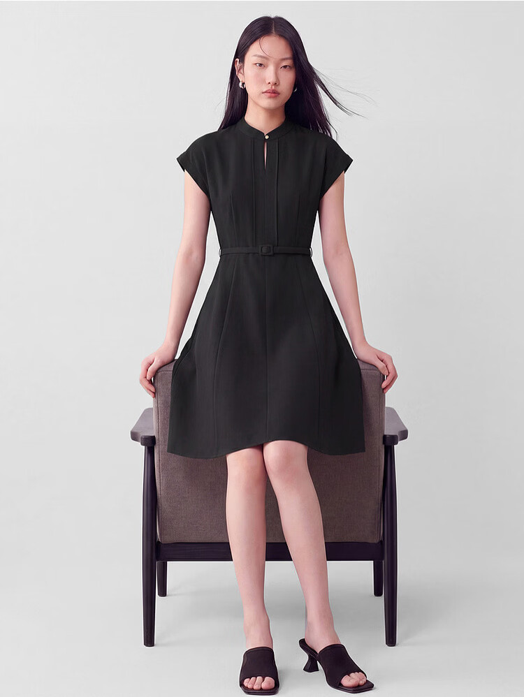 G2000 Women's 2026 Spring Summer Comfortable Durable Dress with Belt Easy Care Mall Same Style 18