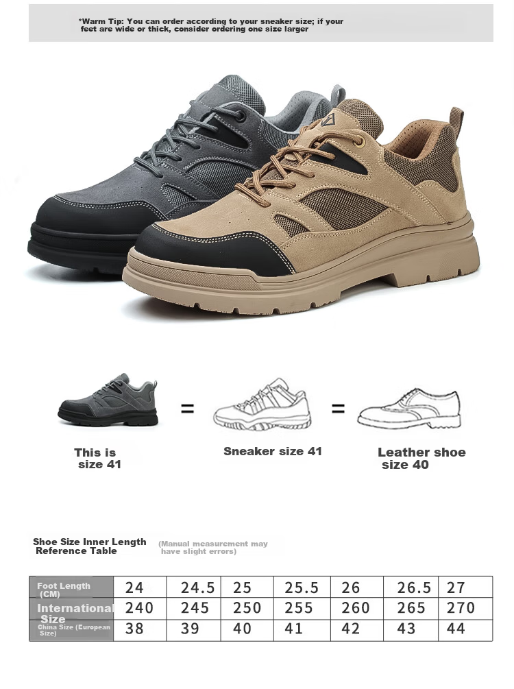 Dinggu Men's Labor Protection Shoes New Four Seasons Anti-Odor Anti-Smash Anti-Puncture Steel Toe Construction Safety 1115huibu45 3