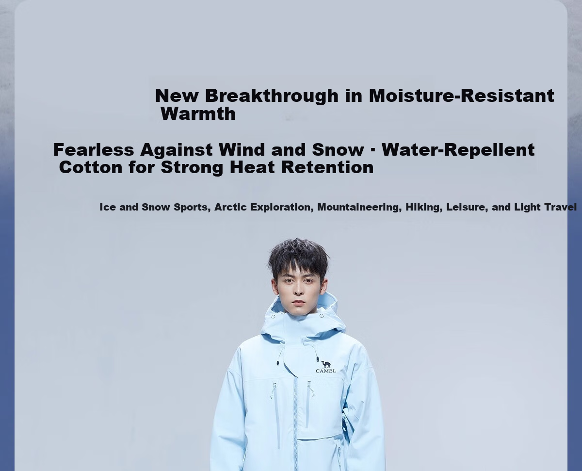 CAMEL Outdoor Ski Pants Women Single Board 2L Waterproof Snow Pants Insulated Warm Windproof Snowboarding Pants Men R256 3