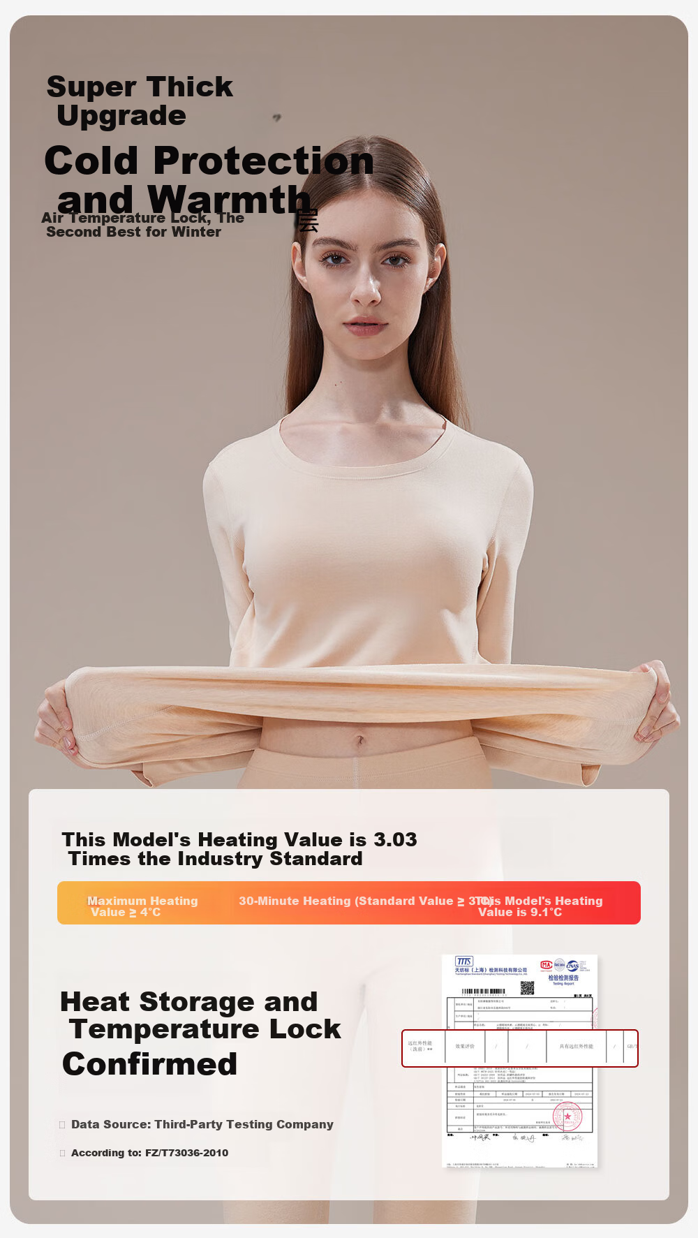 YAYA Goose Down and Silk Thermal Underwear Set for Women Autumn Winter German Velvet 7A Antibacterial Anti-Static Top and Bottom Base Layer Set 2