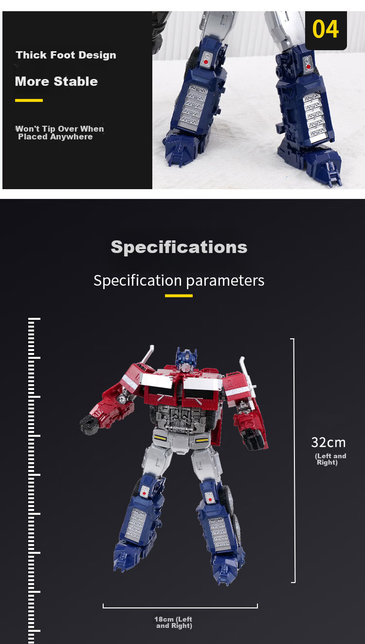 Ruihe Transforming Toy, Yutian Enemy Mecha Car, Robot, Children's Toy for Boys, Transformers Model, Alloy Birthday Gift 6