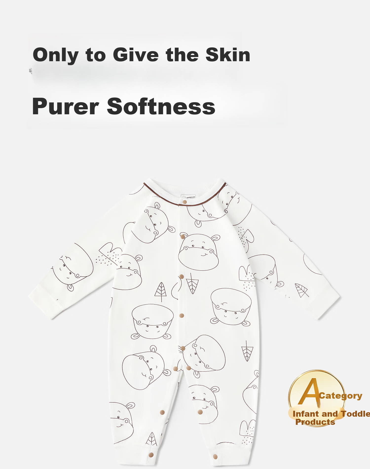 Baby Infant Cotton Romper Spring Autumn Newborn Long Sleeve Bodysuit Four Seasons 1