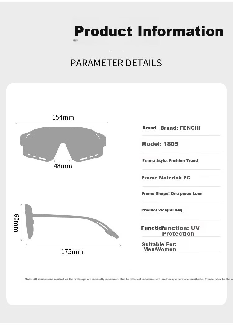 FENCHI Cycling Glasses Windproof UV Protection Outdoor Sports Photochromic Day Night Professional Road Bike Goggles 9