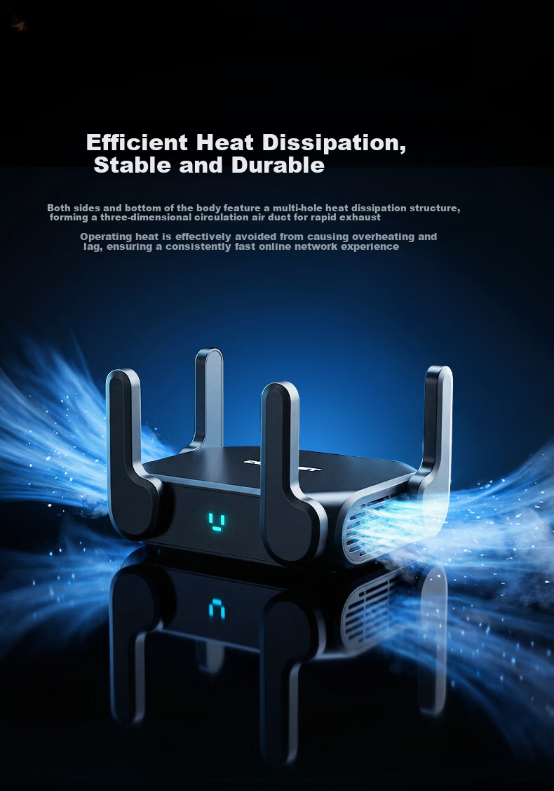 COMFAST WIFI6 AX3000 Mini Wireless Router Gigabit 5G Dual-Band 512MB RAM 2.5G Port USB Power Bank Support Lightweight NAS Storage Portable Travel Router 18