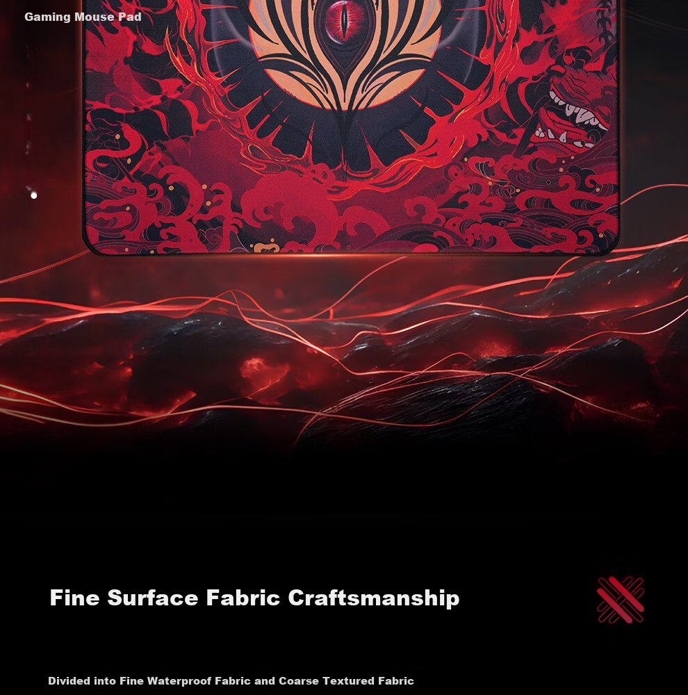 Zhenhuo Mouse Pad Lan FPS Gaming Large Desk Mat CSGO LOL PUBG APEX Valorant Smooth Waterproof Fine Surface 360x300x4mm 3