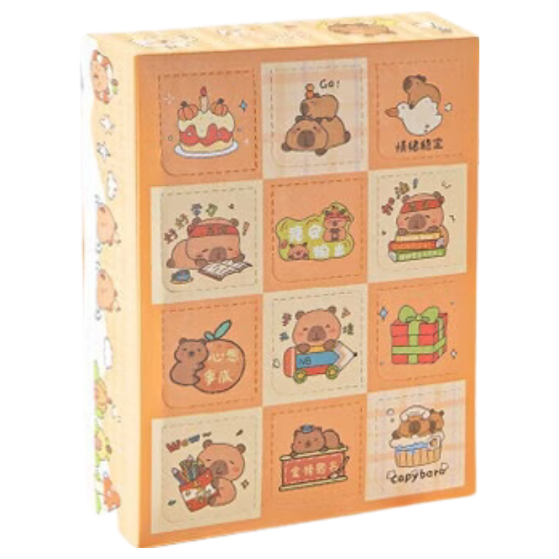 Shangmei Beibei Capybara Hole Fun Blind Box Poke Fun Lucky Draw Student Prize Kindergarten Gift Toy Birthday Present