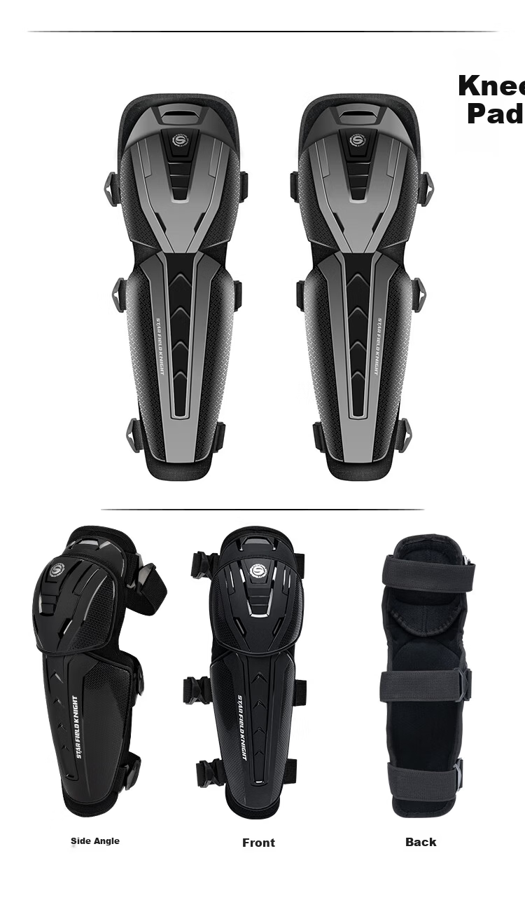 STAR FIELD KNIGHT Motorcycle Protective Gear Knee and Elbow Guards CE Level Four-Season Riding Four-Piece Set Motorbike Travel Anti-Fall Protection Equipment 12