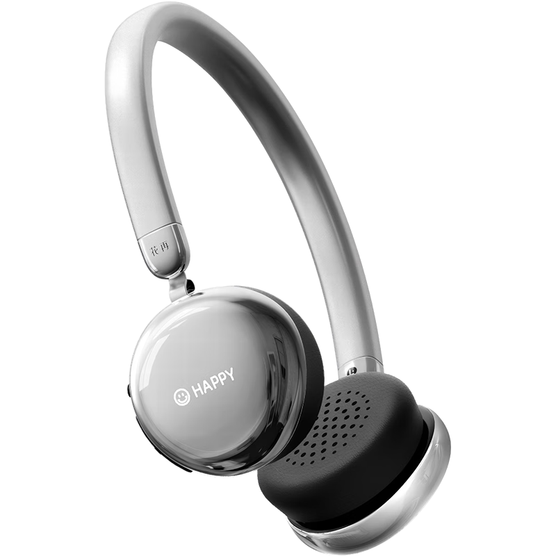 EDIFIER Auro Ace Lyrics Over-Ear Headphones Bluetooth Headphones Trendy Small Over-Ear DIY Creative Fashionable Cool Ice Silver