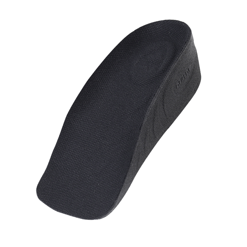 Gouge Snail Height-Increasing Insoles for Women, Arch Support, Comfortable, Invisible, Black, Women's Style, 2.5CM, One Size Fits All, 1 Pair