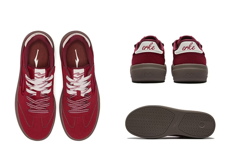 ERKE Women's Skate Shoes Summer 2026 New Breathable Casual Thin-Soled Trendy Sports Sneakers | Youxing 12