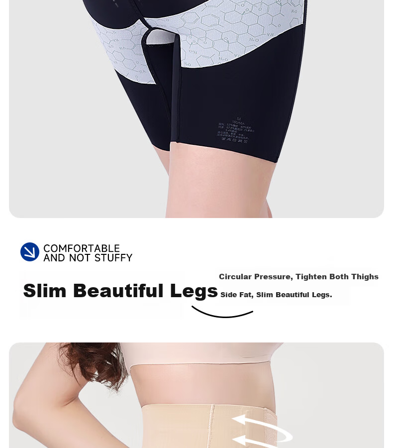 GRACEWELL High Waist Shaping Hip-Lifting Tummy Control Postpartum Waist Trainer Butt Lifting Slimming Underwear Skin Color M 13