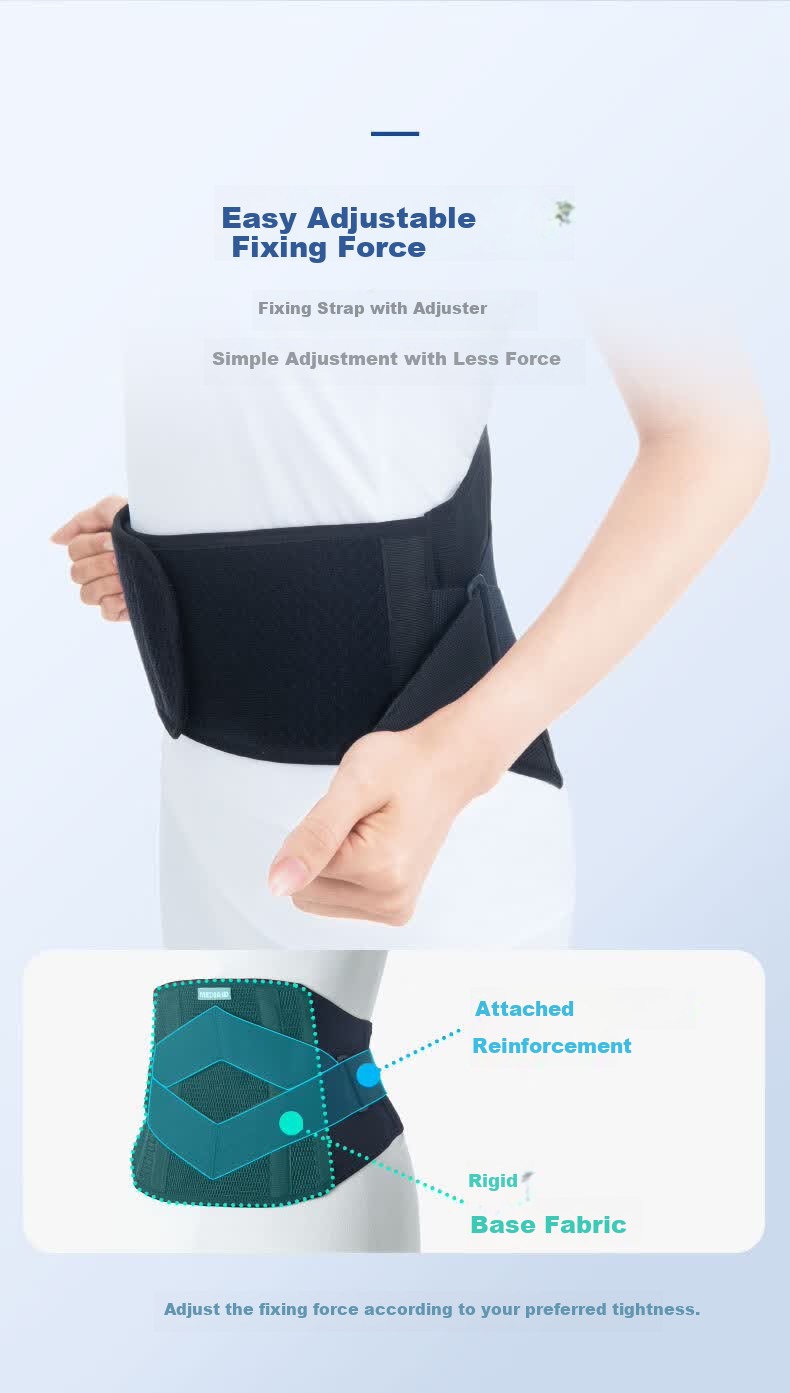 MEDIAID Japan Imported Lightweight Breathable Lumbar Support Belt for Disc Herniation, Unisex Back Pain Relief Waist Brace, Size M 10