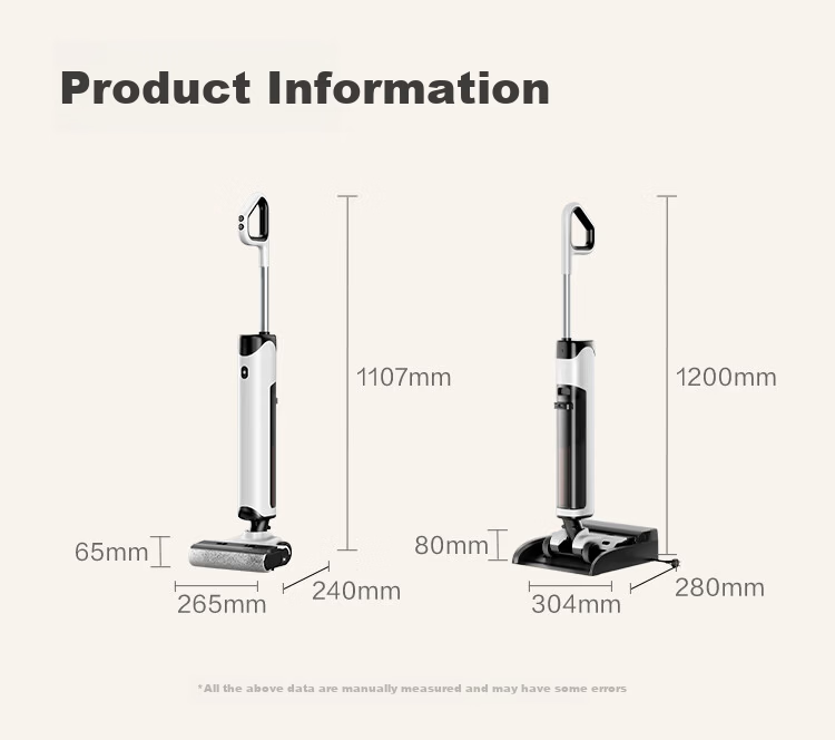 JD Jingzao Little Orca Plus Floor Washer 21KPa Suction 100℃ Hot Water Cleaning Wireless 3-in-1 Home Mop Vacuum Self-Cleaning Floor Cleaner Mother's Day Gift for Mom 27