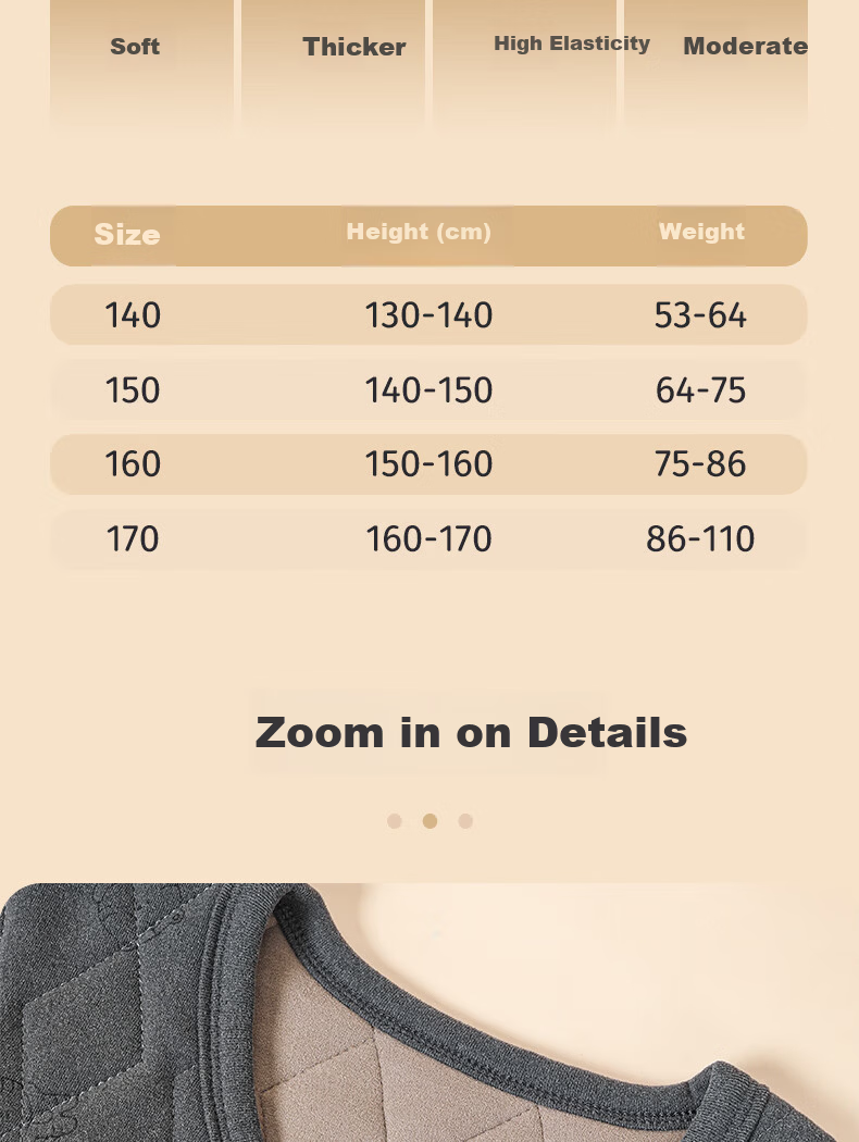 LangSha Children's Thermal Underwear, Boys And Girls Inner Wear Top, Winter Style Fleece-Lined Thickened Autumn Shirt, School Uniform Essential for Older Childre 13
