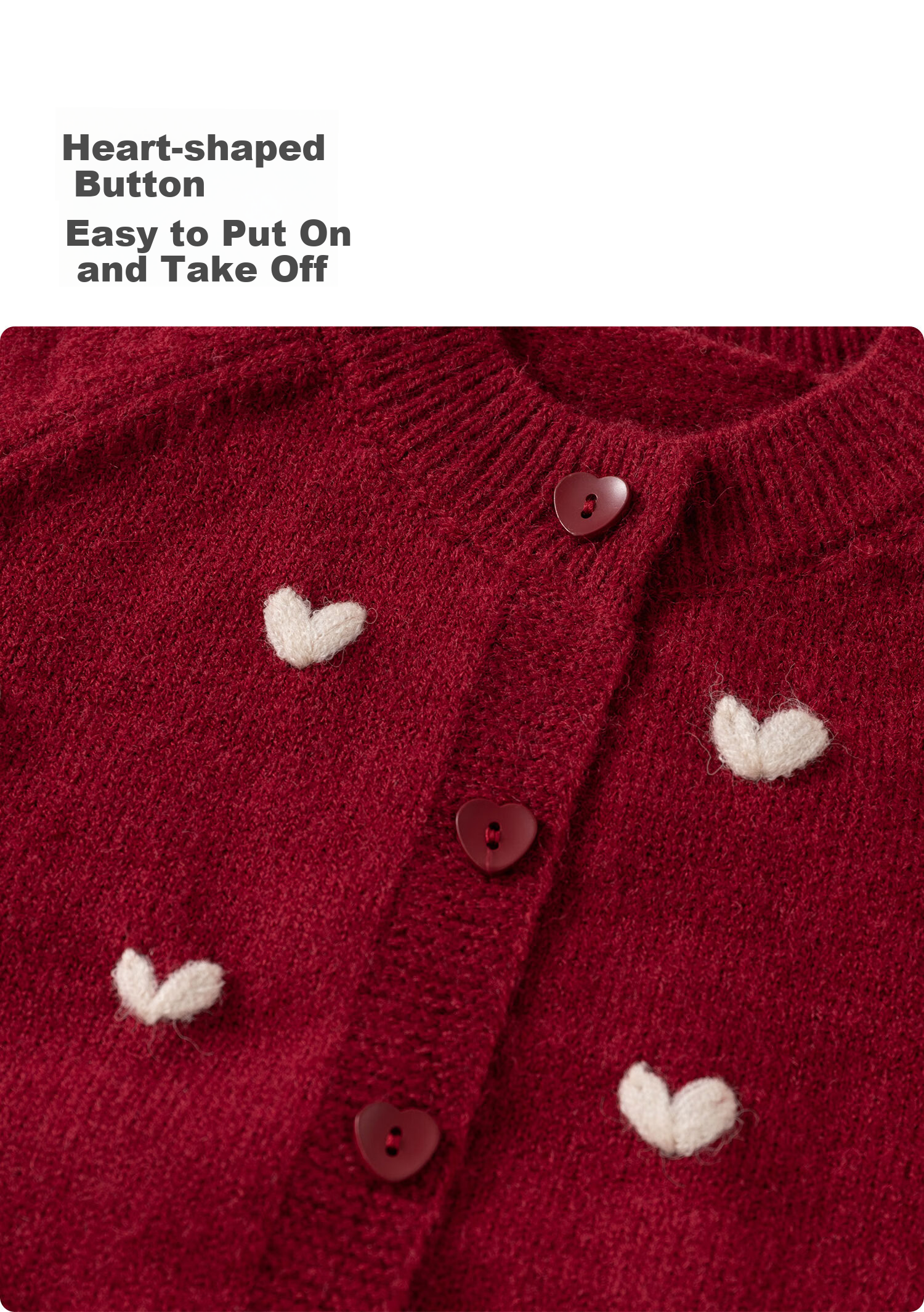 Banxidi Girls Sweater Spring 2026 New Children's Fashion Knitted Cardigan Baby Spring and Autumn Jacket Spring Top 2
