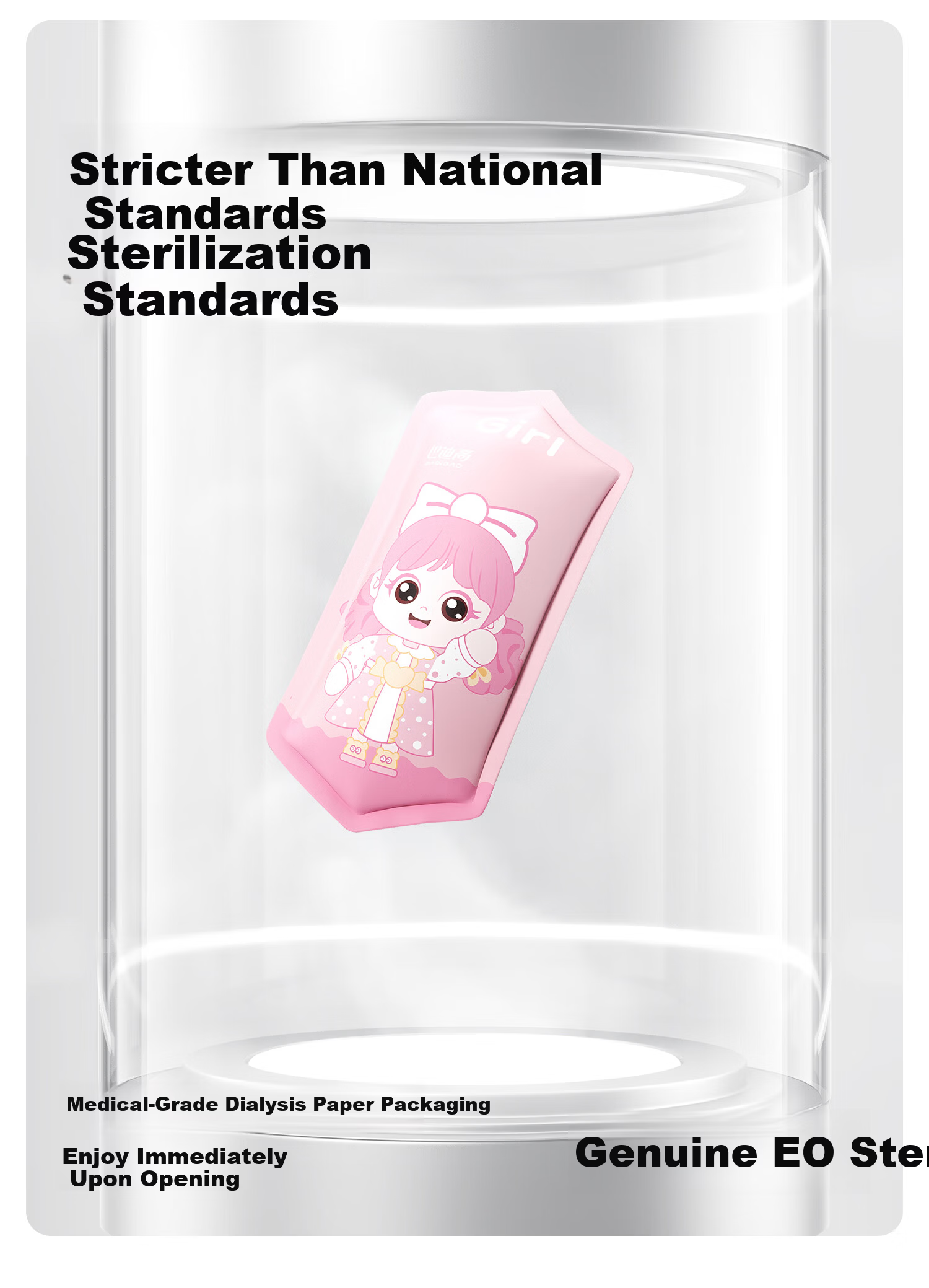 Buddygo Disposable Children's Girls Cotton Sterilized No-Wash Daily Travel Underwear Shorts XL Size New 2025 2