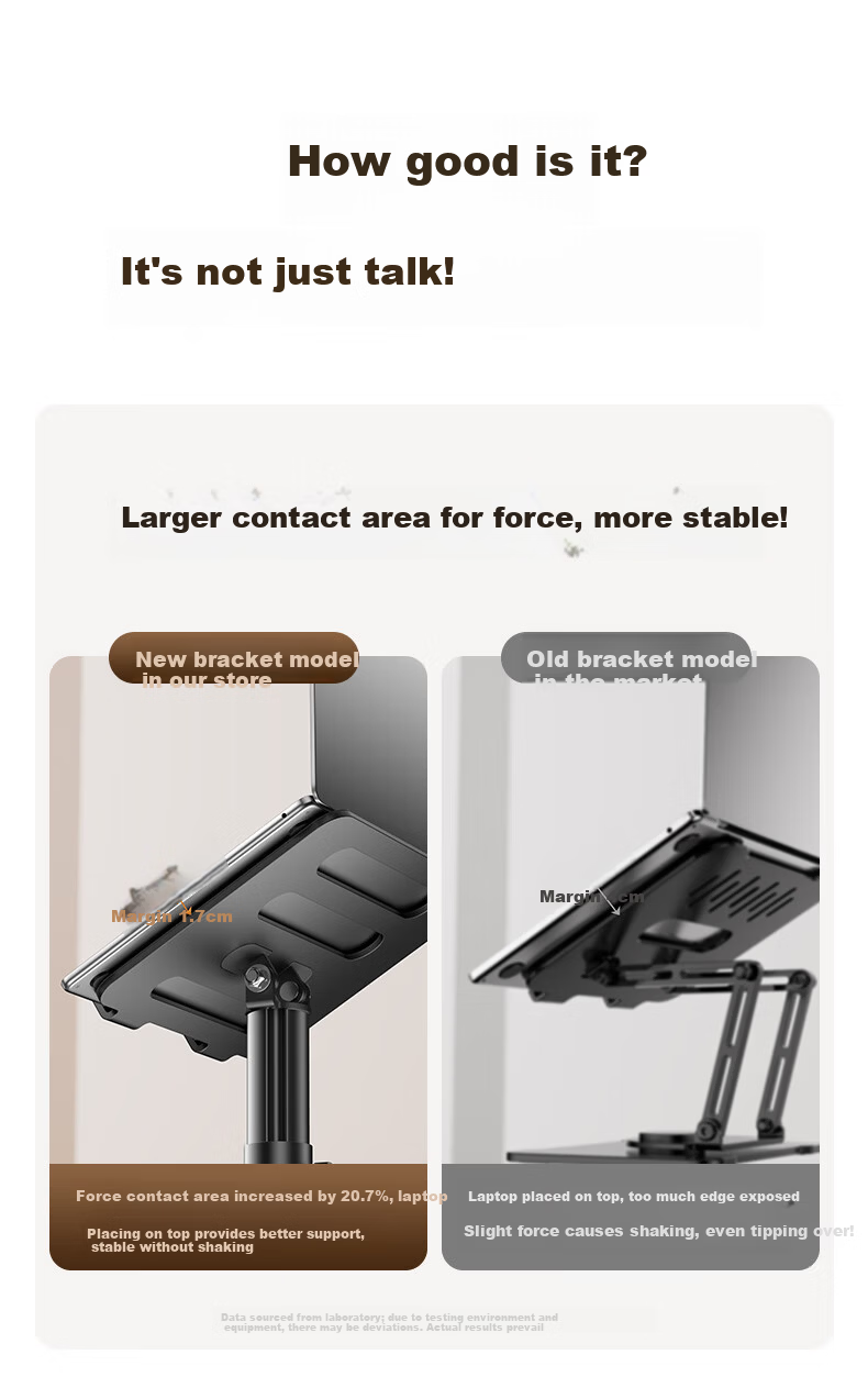 Shuotu Laptop Cooling Pad, Computer Semiconductor Cooling Stand, Air Pressure Gaming Laptop Cooling Device, Handheld Tablet Computer Vertical Stand, Computer Desk Height-Increasing Fan Cooling 7