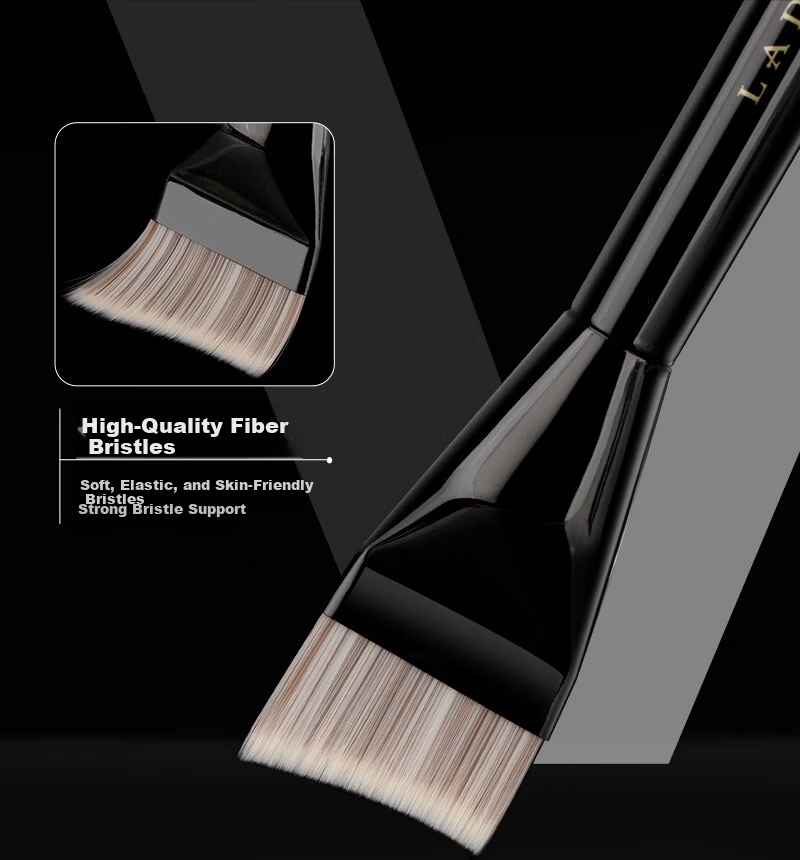 LADES V2 Crescent Blade Foundation Brush Makeup Brush Facial Mask Brush Single Beauty Tool 11