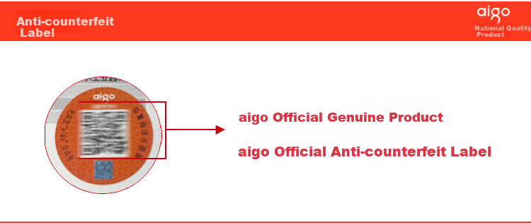 Aigo CD-RW Blank Disc/Rewritable Disc 4-12x Speed 700MB Taiwan Made 50-Pack Barrel 4