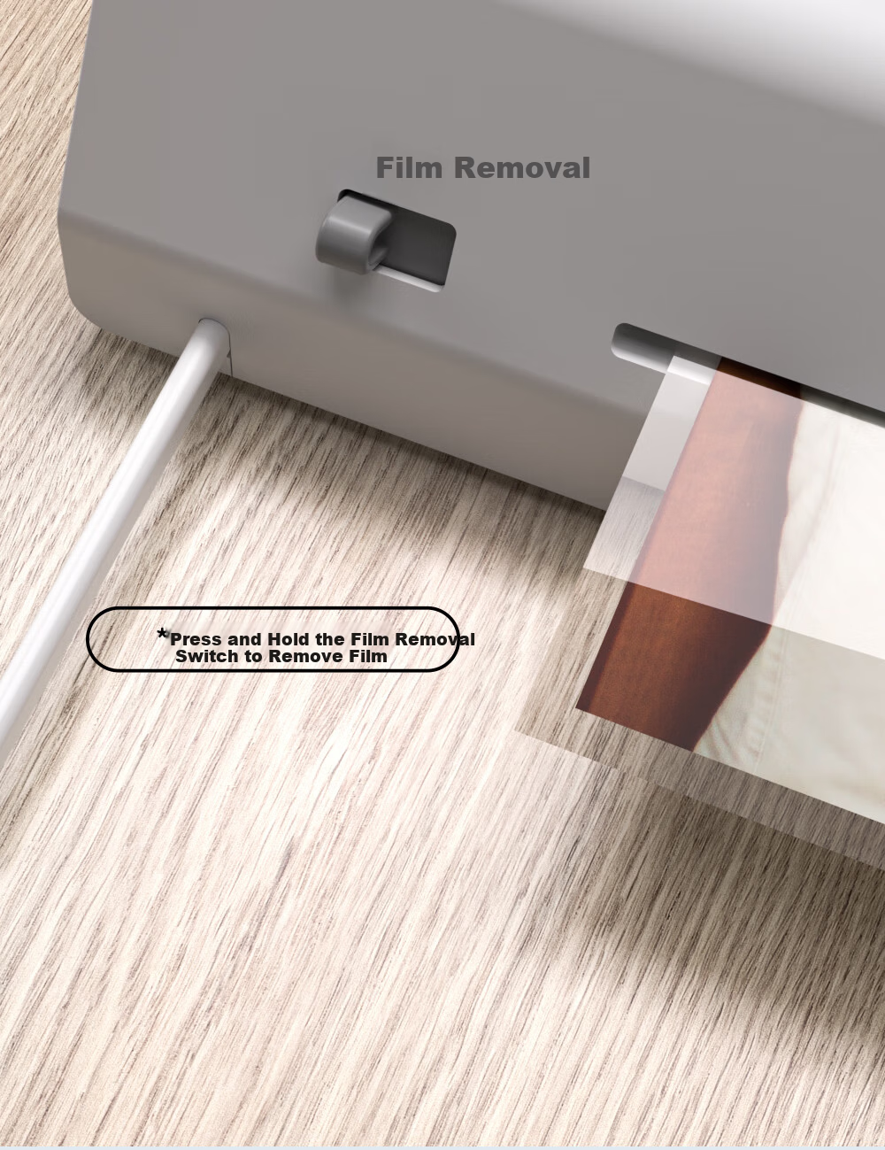 M&G A3/A4 Universal Office Home Laminator, Document Photo Laminating Machine, Film Laminator, Fashionable Portable Laminator, White AEQN8921 12
