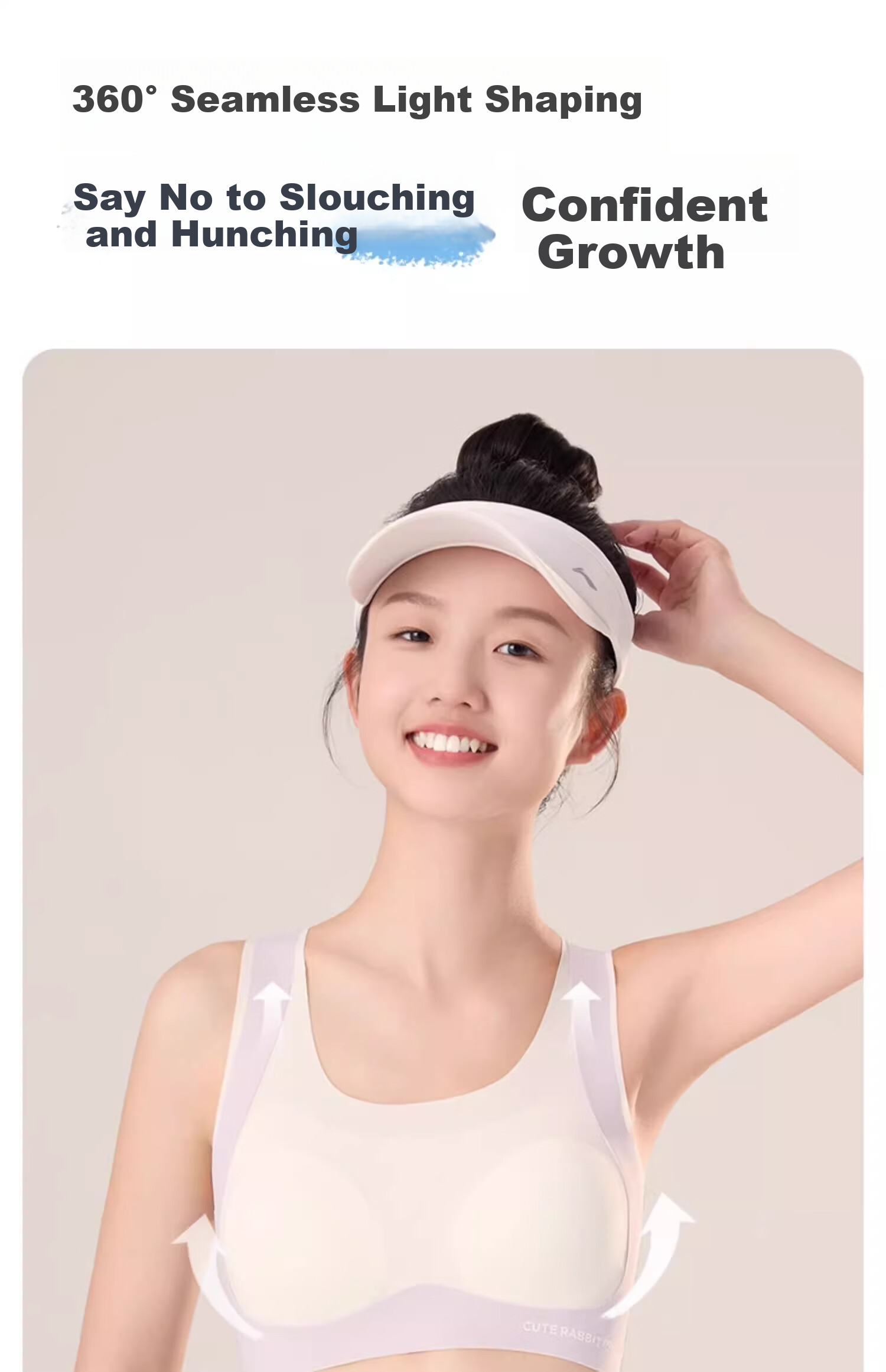 LangSha Girls Sports Bra Development Period High School Student Youth Junior Student Children's Large Child Tank Top 7
