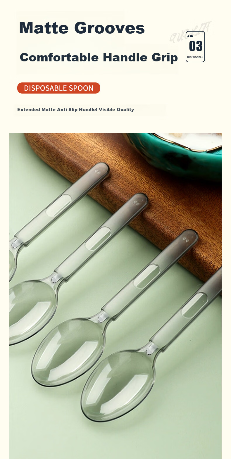 Jieribang Disposable Forks Individually Packaged 200pcs Thickened Household Plastic Food-Grade Cake Dessert Fruit Forks 10