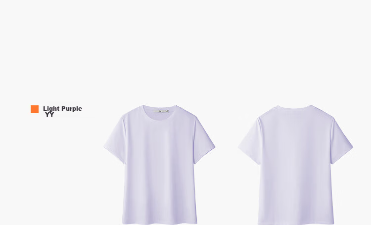 HLA Hailan Home Women's Soft Breathable Textured Short Sleeve T-Shirt 9