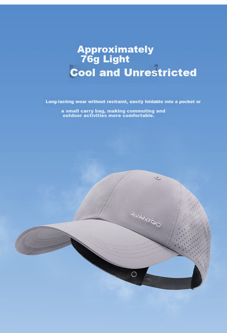 HLA Men's Breathable Baseball Cap Quick-Dry Mesh Design Summer Sun Protection Simple Commuter Sports Comfortable and Sweat-Resistant 9