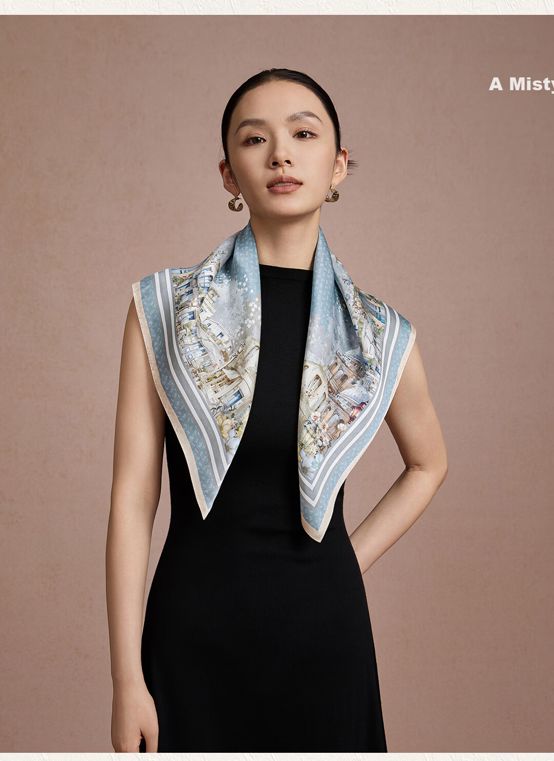 Shanghai Story 100% Mulberry Silk Twill Square Scarf Gift Box for Women, Mother's Day Birthday Gift, Mom Neck Scarf 4