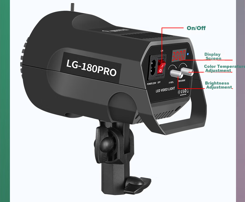 Photography Gadget LG-180PRO Remote Control Live Streaming Fill Light Soft Light Solar Lamp Continuous Lighting for Kids Photography Video Portrait Host Clothing Equipment Single Soft Light Ball 18