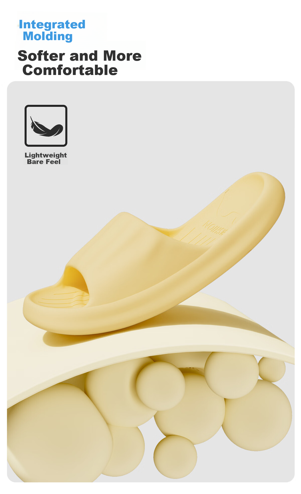 Lidani Antibacterial Deodorant Slippers Men's Summer New Indoor Home Bathroom EVA Cloud Soft Couple's Sandals 5