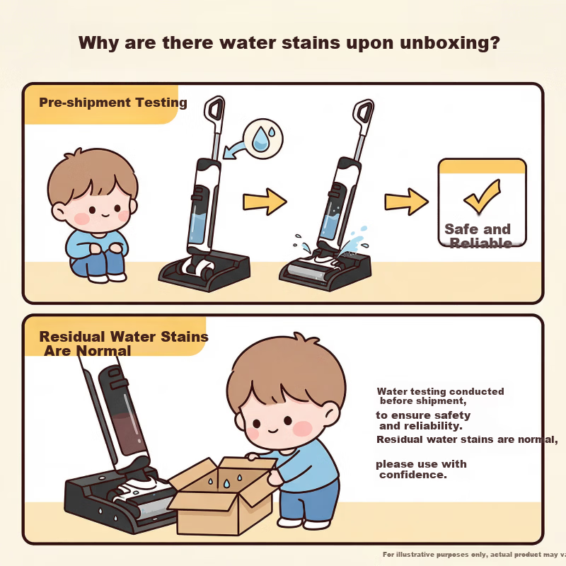 JD Jingzao Little Orca Plus Floor Washer 21KPa Suction 100℃ Hot Water Cleaning Wireless 3-in-1 Home Mop Vacuum Self-Cleaning Floor Cleaner Mother's Day Gift for Mom 35