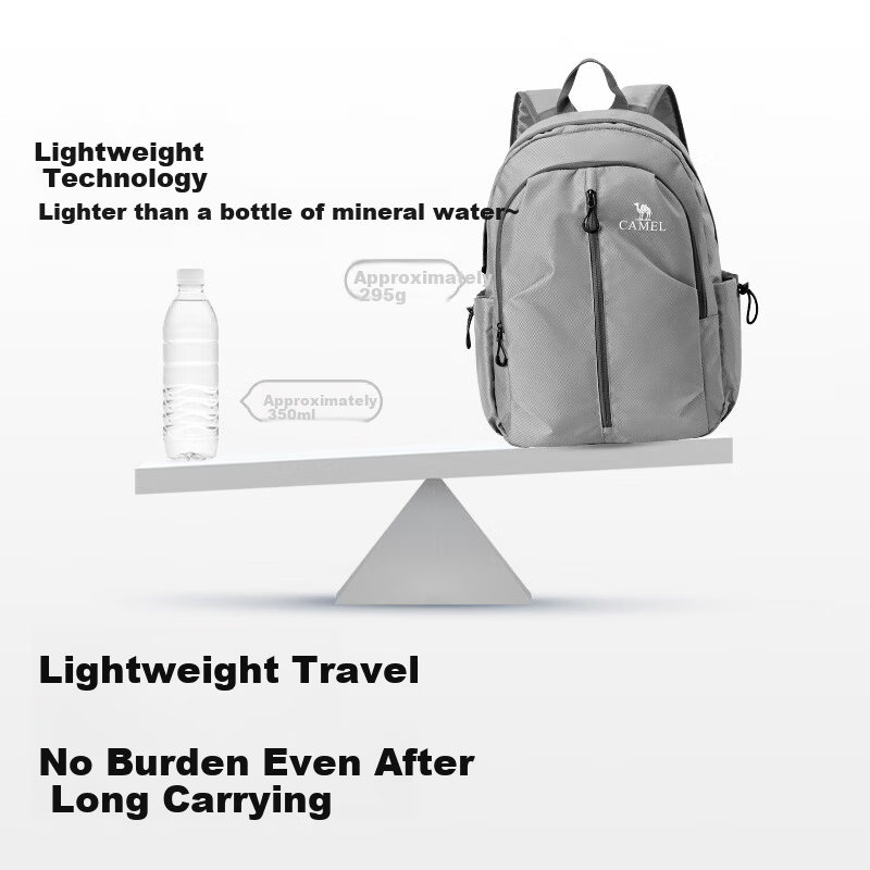CAMEL Lightweight Travel Hiking Mountaineering Backpack Foldable Large Capacity Lightweight Sports Backpack 574C634622