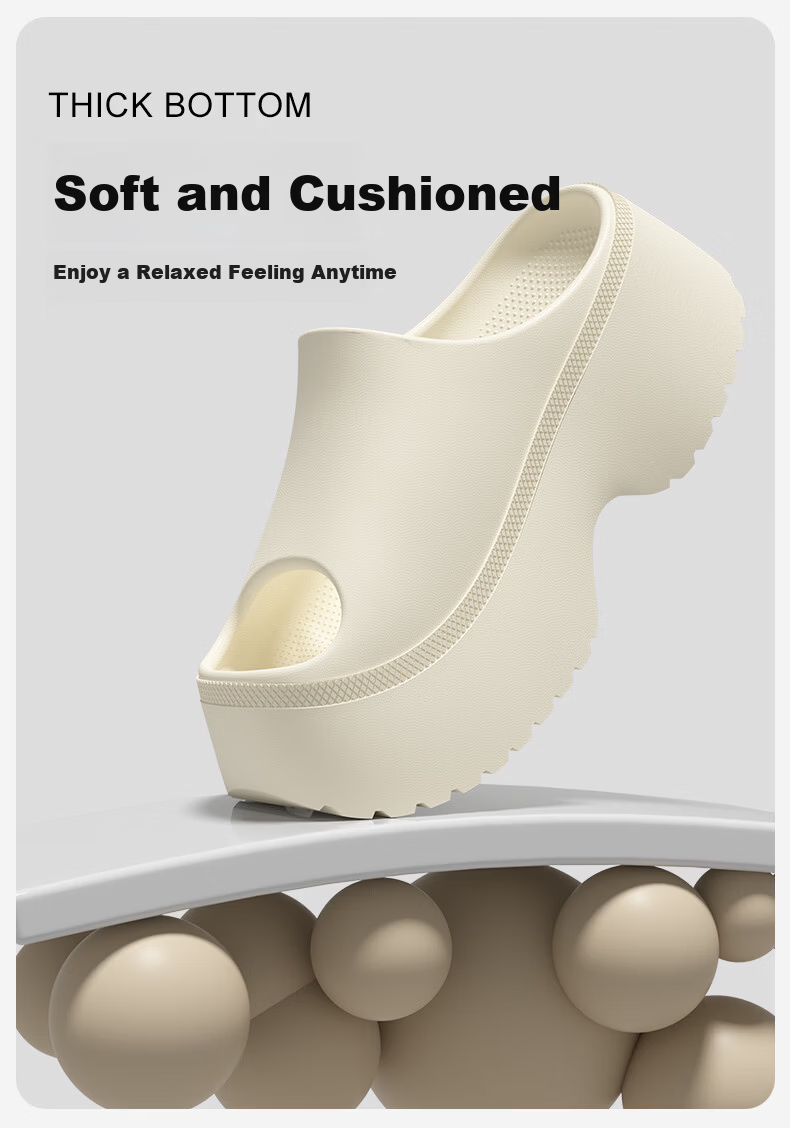 She Enjoy Platform Sandals Women Thick Sole Fashion Open Toe Slippers 5