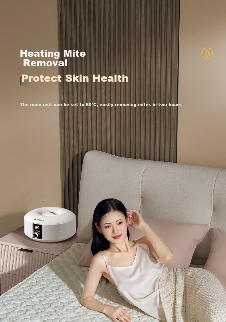CHIGO Double-Person Water Circulation Electric Heated Blanket 1.8x2m with Water-Electricity Separation Safety 19